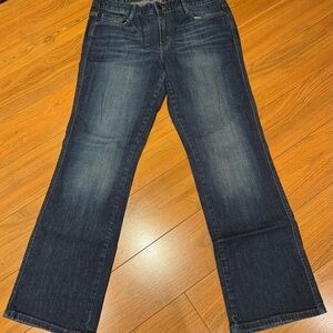 Calvin Klein Jeans Dark Blue Flare Women's Jeans Lean Boot Size 12 Length 31